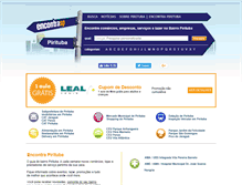 Tablet Screenshot of encontrapirituba.com.br